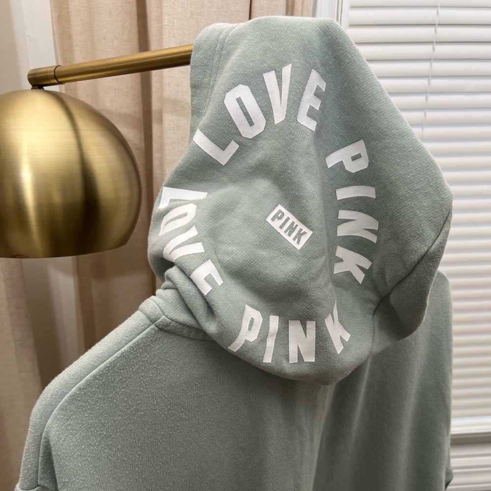 PINK Victoria Secret Zip up Sweater | Large - Picture 8 of 9